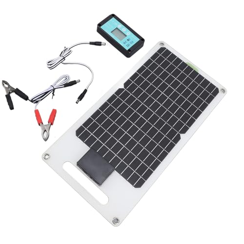 Zerodis 100A 12V 24V Solar Controller Effiziente 50 -W -monokristalline Silizium Solarpanel für RVS Überwachungskamera, USB DC Ausgangsport Zerodis 100A 12V 24V Solar Controller Effiziente 50 -W -monokristalline Silizium Solarpanel für RVS Überwachungskamera, USB DC Ausgangsport von Zerodis