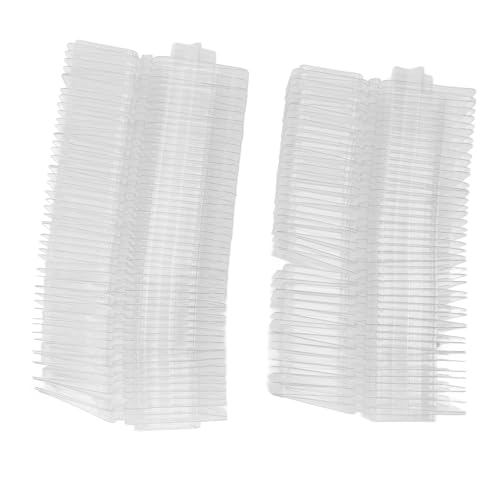 Zerodis 100x Wachs Chapa Formen, 2,4x1.4x1in Transparentes Leeres Kunststoffschale für die Kerzenherstellung - Schnelles Wachsguss, Langlebiges Haustiermaterial (Fünf spitze Stern geformt) von Zerodis