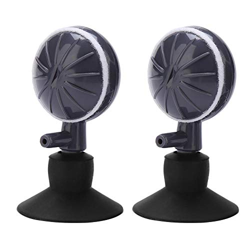 Zerodis 2 Stück Luftstein Scheibe mit Saugnäpfen Luftstein Diffusor Rotating Type Adjustable Sauerstoff für Aquarien Aquarium Hydrokultur Pumpe Zerodis 2 Stück Luftstein Scheibe mit Saugnäpfen Luftstein Diffusor Rotating Type Adjustable Sauerstoff für Aquarien Aquarium Hydrokultur Pumpe von Zerodis
