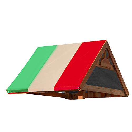 Zerodis 210d Oxford Town Outdoor Air Ayon Swing -Abdeckung der Multifunktionalen Abdeckung von Zonne -Zon Zon (Grüner Reis und rote Farbe) von Zerodis