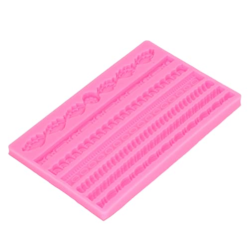 Zerodis 3D -Perle -Strickseil Silikonform Leicht zu Reinigen und Multi Zweck für Kuchen, Gelees, Brot und Pralinen. für Geburtstage und Hochzeiten von Zerodis