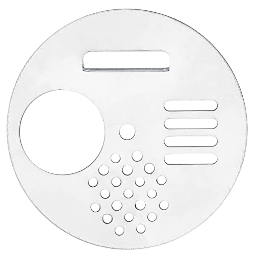 Zerodis 5Pcs Edelstahl Imker Bienenstock Zugang Tür Imkereiausrüstung Zubehör Bee Hive Disc Scheibe Belüftungsöffnungen Bienenzucht Werkzeug von Zerodis
