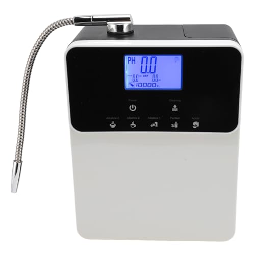 Zerodis Alkalisch Saures Wasser Ionisator Premium Wasserstoff Wasser Ionisator Machine LCD -Bildschirm für Alle Zeitalter Titanmodell (EU-Stecker) von Zerodis