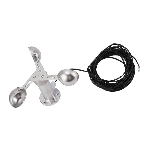 Zerodis Aluminiumlegierungsanemometer Windgeschwindigkeitssensor 3 Tassen Anemometer der Präzision mit Hohem Windgeschwindigkeitssensor für Elektrische Pflanzen, Wetterüberwachung, Wetterüberwachung Zerodis Aluminiumlegierungsanemometer Windgeschwindigkeitssensor 3 Tassen Anemometer der Präzision mit Hohem Windgeschwindigkeitssensor für Elektrische Pflanzen, Wetterüberwachung, Wetterüberwachung von Zerodis