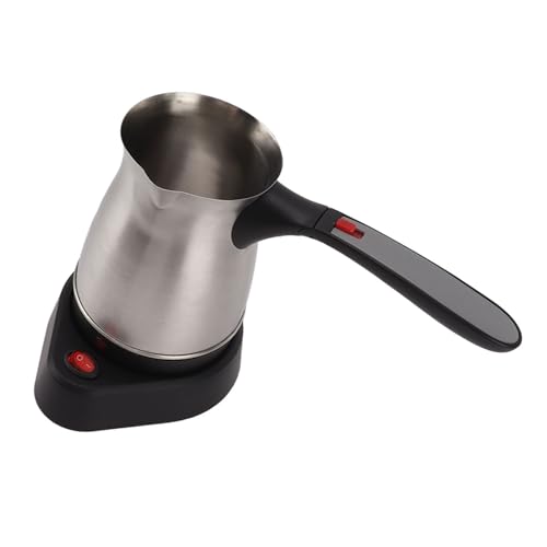 Authentische T¨¹rkische Kaffeemaschine, 500 Ml, 600 W, T¨¹rkischer Kaffee, Faltbarer Anti-Verbr¨¹hungs-Griff, Topfmaschine mit Faltbarem Anti-Verbr¨¹hungs-Griff, Elektrische von Zerodis