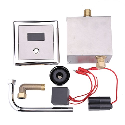 Zerodis Automatischer Sensor WC-Urinal-Spülventile, Wandmontage, WC, Bad, WC, Wasserhahn von Zerodis