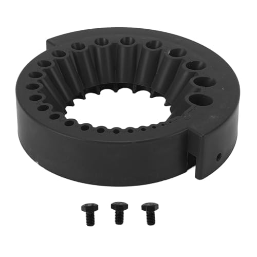 Zerodis Bohrer-Schleif Werkzeug, Winkels Chl Eifer Befestigung mit Breiter Kompatibilität für 2-13mm Bohrer Verlängern Werkzeug-Lebensdauer Tragbares Design für Heim Werkstatt (BLACK) von Zerodis