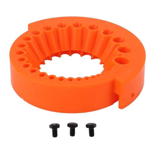 Zerodis Bohrer-Schleif Werkzeug, Winkels Chl Eifer Befestigung mit Breiter Kompatibilität für 2-13mm Bohrer Verlängern Werkzeug-Lebensdauer Tragbares Design für Heim Werkstatt (ORANGE) von Zerodis