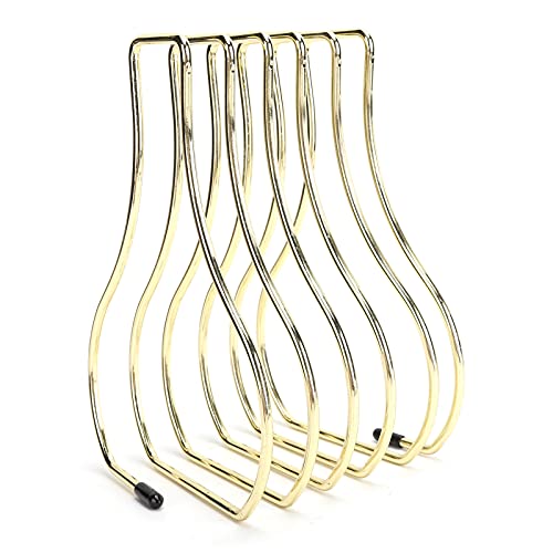 Zerodis Dateien Ordner Stand Desktop-Datei Organizer mit Multi-Slot-Speicher, Kompaktem Design und Eleganter Oberfläche Zum Speichern von Büchern (Gold) von Zerodis