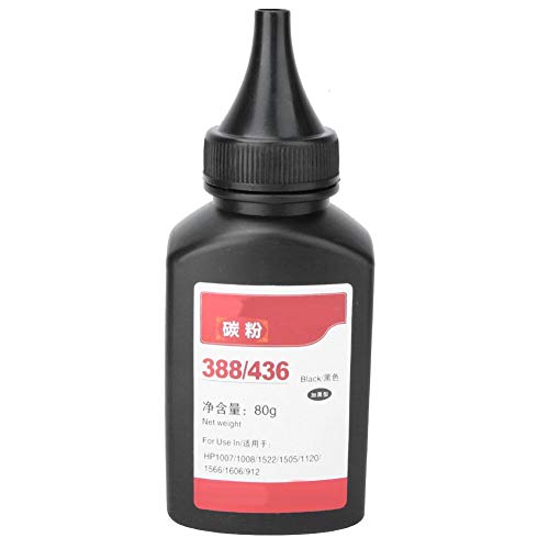 Drucker Refill Tonerpulver, 100g Schwarz Tonerpulver Ersatz für P1008 M1213 M1136 M1216 P1106 P1107 P1108, Versiegelt mit Alufolie Tonerkartuschen Drucker Refill Tonerpulver, 100g Schwarz Tonerpulver Ersatz für P1008 M1213 M1136 M1216 P1106 P1107 P1108, Versiegelt mit Alufolie Tonerkartuschen von Zerodis