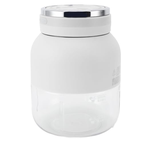 Zerodis Dual Water Use Bedmand Cup Electric Juicer Mini Automatischer Sicherheitsschutz Tragbarer Sport Im Freien (WHITE) von Zerodis