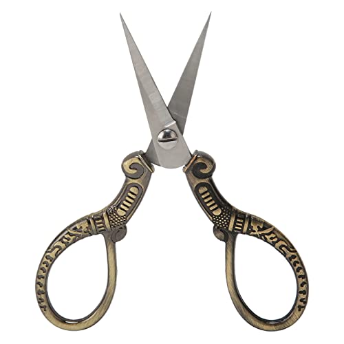 Zerodis Edelstahl Vintage Stickerei Schere Tragbares Kleines Handwerksnähen -Werkzeug für Bastelbegeisterte 1 Stück Zerodis Edelstahl Vintage Stickerei Schere Tragbares Kleines Handwerksnähen -Werkzeug für Bastelbegeisterte 1 Stück von Zerodis