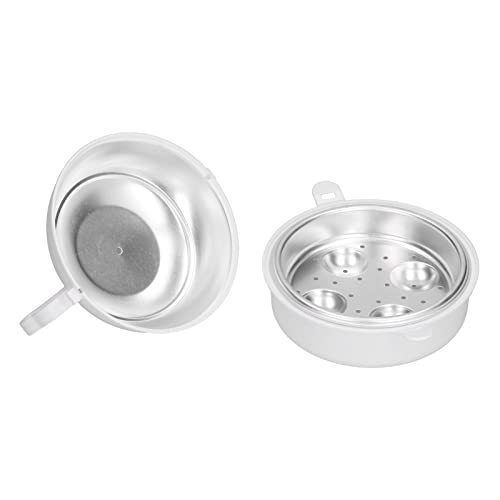 Zerodis Eikochen Elegantes Design mit Kompaktem Ei für das Küchenhaus PP + Weiße Aluminiumlegierung 4.8x5.1 von Zerodis