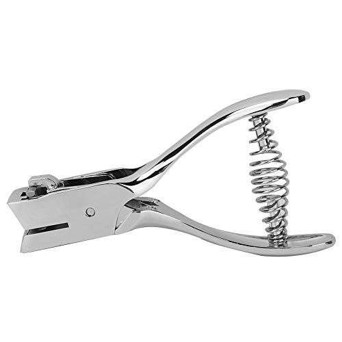 Zerodis Eine Lochabdeckung Einfach zu Verwalten Duty Metal Card Punker für Dokumente, Bankkarten (Abschluss) von Zerodis