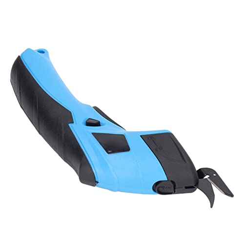 Zerodis Elektrische Schere Zum Schneiden von Stoff mit Schwerlastkabel und Scherwerkzeugen Cutter ABS Wolfram Schere USB Wiederaufladbar für Stoff Leder Pappe Teppichplastik Plastik PVC von Zerodis
