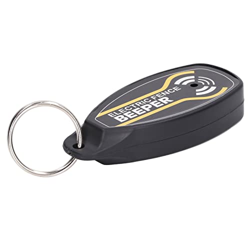 Zerodis Elektrischer Zaun Beeper Landwirtschaftlicher Zaun Key Ring Beeper mit Off -Taste und Leichter Elektrozaunspannungstester für Farmgärten Gärten Haustiere Tiergehäuse Elektro von Zerodis