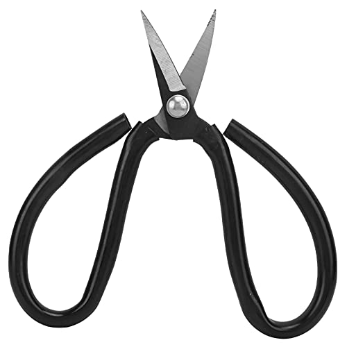 Zerodis Ellbogenschere Langlebige SK2 -Stahlstahlspezialschere für Sicheres und Schnelles Schneiden, für Handwerk, Nähen, Stoff, Ergonomischer Griff (4# 135mm) von Zerodis