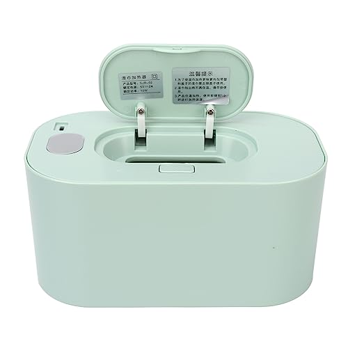 Zerodis Feuchttücher-Heizung, Haushalts-Feuchttuchwärmer mit Großer Kapazität, Hält die Flüssigkeitszufuhr Tragbar für Toiletten (Grün) von Zerodis