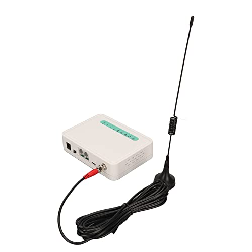 Zerodis Fixed Wireless Terminal Quad Band Unterstützte Antipodalsignal GSM Desktop Caller für Office Country 100‑240V, Einfache Installation und Breite Anwendung (EU-Stecker) von Zerodis