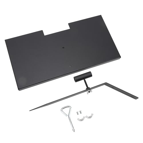 Zerodis Gedenksteine ​​Ständer Schrauben Eisenabflussloch Mattes Finish Grabmarker Ständer von Zerodis