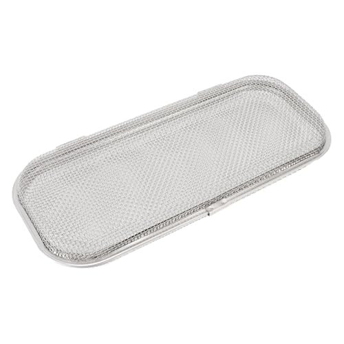 Zerodis Geschirrs Püler Utensil Korb, Effiziente Entwässerung 304 Edelstahl Rechtecks Ieb Geschirrs Püler Besteck Halter für die Küche zu (Small) von Zerodis