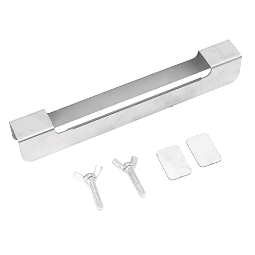 Zerodis Griddle Spatelhalter, Einstellbare, Edelstahl -Griddle -Spatelhalter Leichtes BBQ Werkzeug Zum Campinggrill, mit Einer Einfachen Installation für (Stil Zwei) von Zerodis