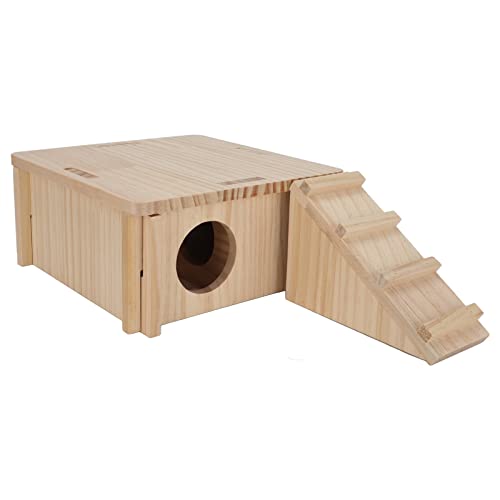Zerodis Hamsterversteck aus Holz Hamster-Holzversteck Mehrzweck-Mäusehaus aus Holz Hochverdichtetes Hamsterhaus aus Natürlichem Holz mit Leiter Rennmäuse Kammerhütte Lebensräume Zerodis Hamsterversteck aus Holz Hamster-Holzversteck Mehrzweck-Mäusehaus aus Holz Hochverdichtetes Hamsterhaus aus Natürlichem Holz mit Leiter Rennmäuse Kammerhütte Lebensräume von Zerodis