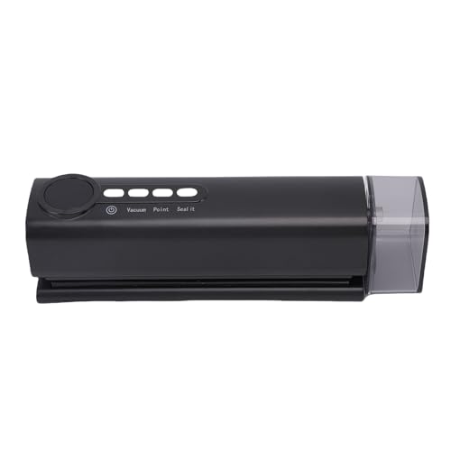 Zerodis Handheld -Vakuumversiegelung Kabelloser Vakuumversiegelung 3 in 1 Multifunktionale Einstellbare Temperatur Tragbare Automatische Nahrungsmittelversiegelung Luftpumpe Vakuumdichtungsmaschine von Zerodis