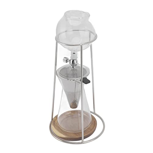 Zerodis Kaffeemaschine Set High Performance Borosilicate Glass Eced Coffee Maker für zu Hause 600 Ml von Zerodis
