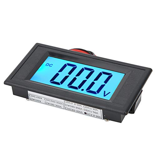 Zerodis LCD Digital Voltmeter DC Spannung Messgerät Zwei-Draht-Test 4-120 V Breit (Halbversiegelung DC40V-100V) von Zerodis