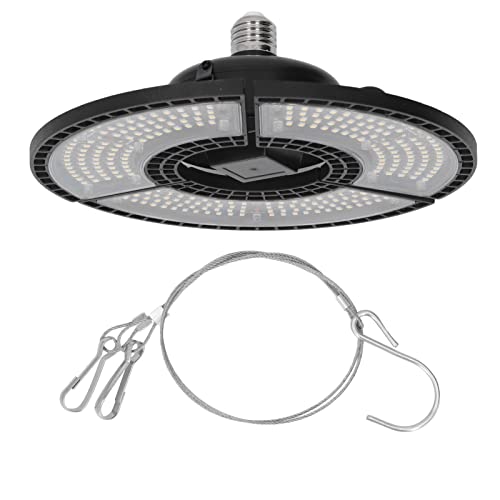 Zerodis LED-Wachstumslichter für Pflanzenlicht Wasserdicht Faltbare Wachstumslichter für Zimmerpflanzen Blumenwachstumslampe Vollspektrum E26 100‑277 V für den Gartenanbau von Zerodis