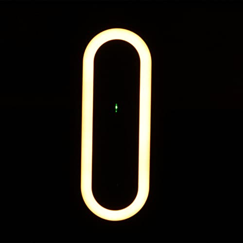 Zerodis Luftreiniger Nachtlicht Kleiner Plug-in Negativ-Ionen-Generator Mini-Lufterfrischer LED Intelligente Induktion Weiß 100‑240 V von Zerodis