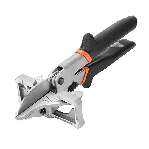 Zerodis Mehrwinkelscherung, Dichtungsscherung, PVC-Stauungsrohrschneider für eine Flexible Verpackungsreparatur, 0 ° -135 ° Einstellbar mit Austauschbarem Klingen, Edelstahl, Gummigriff, Kleiner Zerodis Mehrwinkelscherung, Dichtungsscherung, PVC-Stauungsrohrschneider für eine Flexible Verpackungsreparatur, 0 ° -135 ° Einstellbar mit Austauschbarem Klingen, Edelstahl, Gummigriff, Kleiner von Zerodis