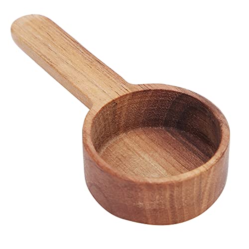 Zerodis Mehrzweck -Holzkaffeelöffel mit Löffeln für Kaffeeliebhaber und Nussmaterialbäcker Messen (Kurzer Griff 8G) von Zerodis