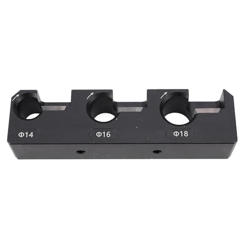 Zerodis Multifunktionales Runde Doweling Jig Compact Dowel Maker -Werkzeug für Möbelherstellung, Schränkeprojekte 3 Klingen Durchmesser von Zerodis