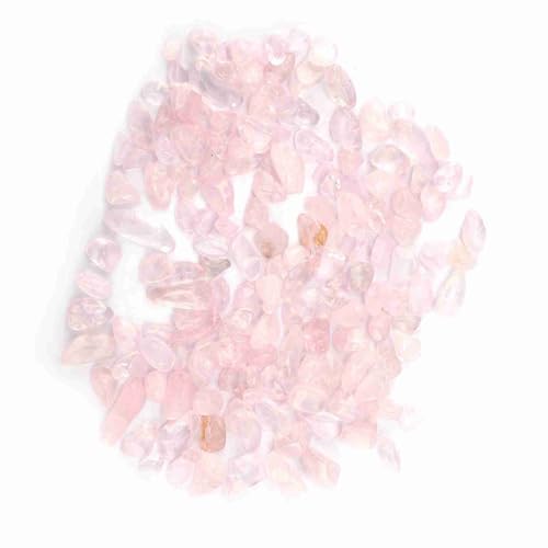 Zerodis Natürliche Kristallstein -Crips Unregelmäßige Steine ​​erlebten Steine ​​für Dekoration und Ornamente, 1 Pfund (PINK) von Zerodis