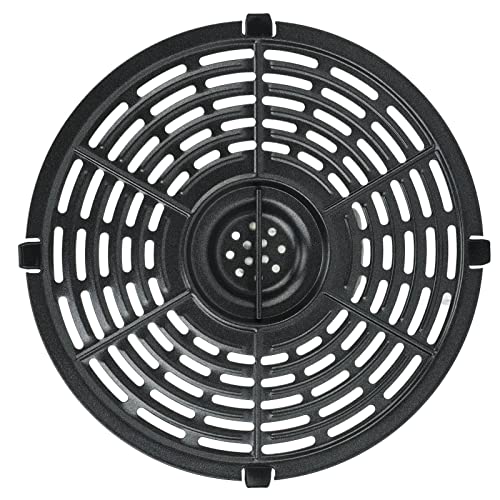 Zerodis Non -Stick -Doppelschichtbeschichtung Fritteuse Ersatzplatte für 8,5 Zoll Friteuse, Bequemer Griff, Eisengrillpfanne für Verschiedene Lebensmittel von Zerodis
