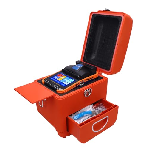 Zerodis Professioneller Optischer Faseranhänger 5 in Touchscreen 260 SM DS NZDS Spleißen Cycli -Fasern -Ingenieure Typ (EU-Stecker AC100-240V) von Zerodis