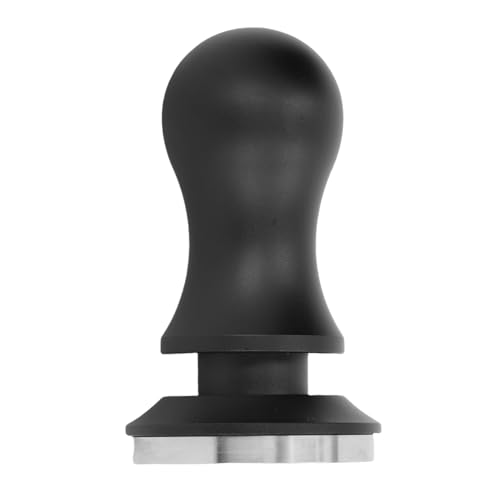 Zerodis Pulverpressen Druckfeder Beladene Kalibrierte Kaffeesübe Leveler Kaffeepulver Hammer Kaffee -Verteiler Manipulator mit Skala für Home Coffee Shop Kaffee Manipulation 30 Lb Konstant (53MM) von Zerodis