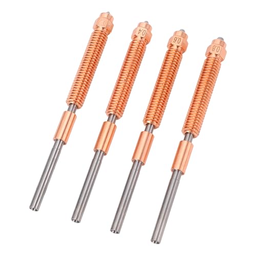 Zerodis Schnelle Tauschdüsenset mit Vier Spezifikationen, Leicht zu Zerlegen und zu Ersetzen, Ideal für PLA, ABS, TPU -Druck Zerodis Schnelle Tauschdüsenset mit Vier Spezifikationen, Leicht zu Zerlegen und zu Ersetzen, Ideal für PLA, ABS, TPU -Druck von Zerodis