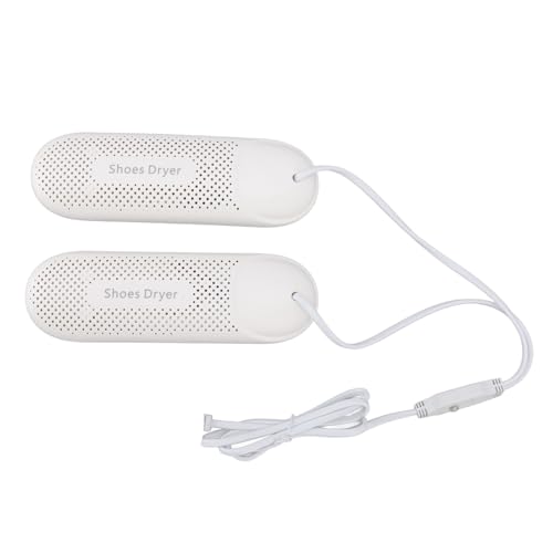 Zerodis Schuhtrockner, Tragbarer Schuhtrockner mit Genauer TemperaturregelungSchuhtrockner 12 W 360-Grad-Sterilisations-Desodorierungs-Stiefeltrockner(Standard) von Zerodis