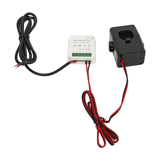 Zerodis Smart Home Energy Monitor 200A CT -Klemme Bidirektionaler Stromverbrauchsmesser Echtzeit -Stromüberwachung mit Smart Life App für Automation Zerodis Smart Home Energy Monitor 200A CT -Klemme Bidirektionaler Stromverbrauchsmesser Echtzeit -Stromüberwachung mit Smart Life App für Automation von Zerodis