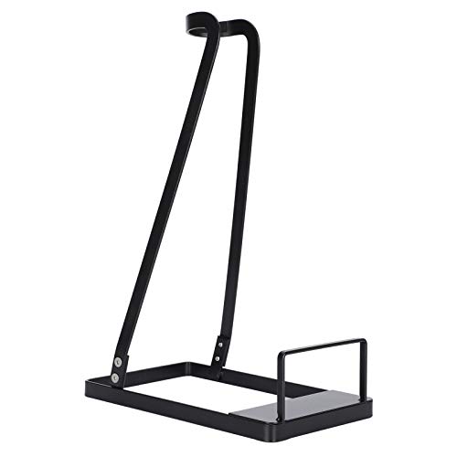 Zerodis Speicherregal Tragbare Vakuum -Speicher -Rack Eisenorganisator mit Stabiler Basis Nicht Punch Design Elektroplattenspraymalerei für Heimische Wohnzimmerstaubsauger Ständer Vakuumreiniger von Zerodis