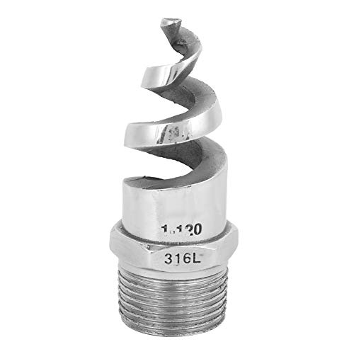 Zerodis Spiraldüse, Männlicher Gewinde aus Rostfreiem Stahl Anti Clogging Compact Hohl- oder Festkegel (G1 DN25) von Zerodis