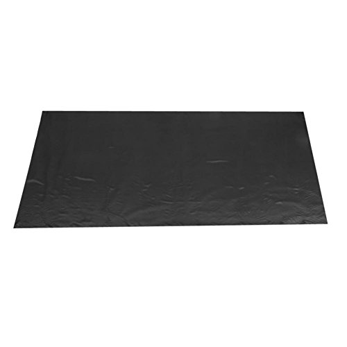 Zerodis Tischdecke, rechteckig, waschbar, schmutzabweisend, für Bankett, Hochzeit, Party, 147,3 x 320 cm, Schwarz von Zerodis