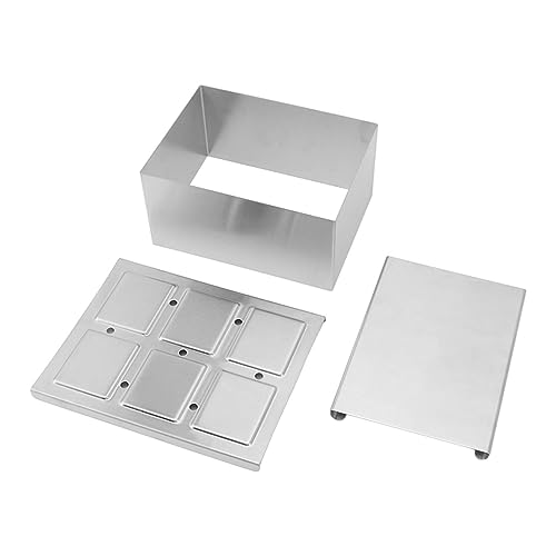 Zerodis Tofu Press 304 Edelstahl DIY DIY Verstellbares Multifunktionales Tofu -Drucker für die Heimküche (L) von Zerodis