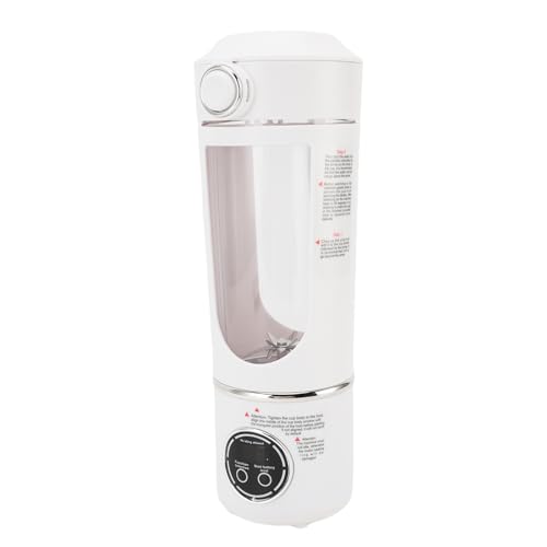 Zerodis Tragbare Mixer Persönliche Größe Mixer und Smoothies Mini Juicer Cup Obstmixer Cordless Tragbarer Persönlicher Größe für Fitnessstudio Office Sport Outdoor Tragbarer Mini (WHITE) von Zerodis
