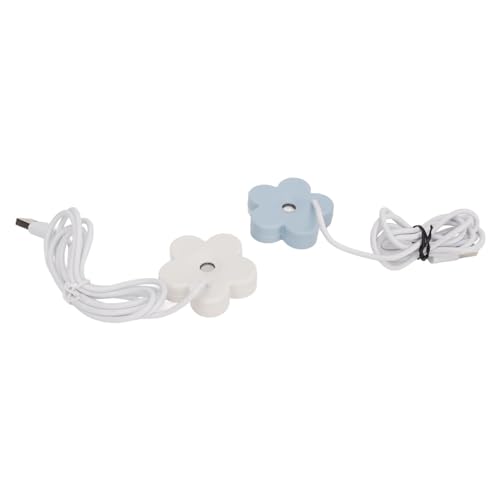 Zerodis Tragbarer Mini -Luftbefeuchter Kleiner Blume USB Stille Nebelmacher für Schlafzimmer Reisebüro Yoga Weiß Blau Zerodis Tragbarer Mini -Luftbefeuchter Kleiner Blume USB Stille Nebelmacher für Schlafzimmer Reisebüro Yoga Weiß Blau von Zerodis