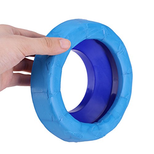 Zerodis Universal WC Flansch geruchshemmender Ablaufrohr Dichtring Ring Dichtung elastisches Badarmatur Zubehör für Reparatursätze von Zerodis