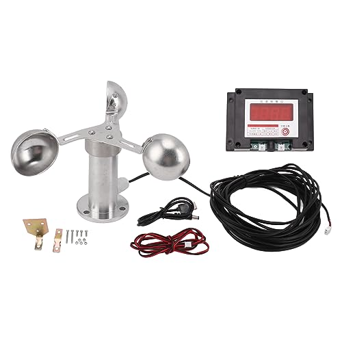 Zerodis Vielseitiger Turmdrehkran-Anemometer, Turmdrehkran-Anemometer-Alarm, Hochhauskran-Windanemometer-Warnsystem, Windgeschwindigkeitsmesser, Wetterstation, Windgeschwindigkeitsalarm Zerodis Vielseitiger Turmdrehkran-Anemometer, Turmdrehkran-Anemometer-Alarm, Hochhauskran-Windanemometer-Warnsystem, Windgeschwindigkeitsmesser, Wetterstation, Windgeschwindigkeitsalarm von Zerodis